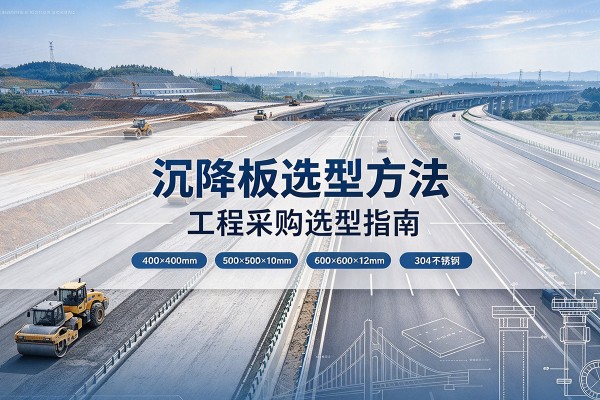 船营沉降板选择方法