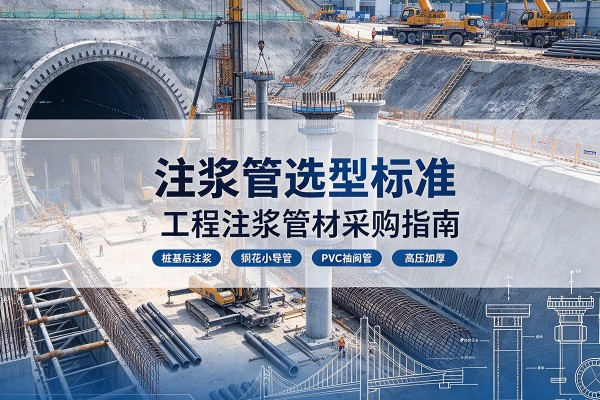 船营注浆管选型标准