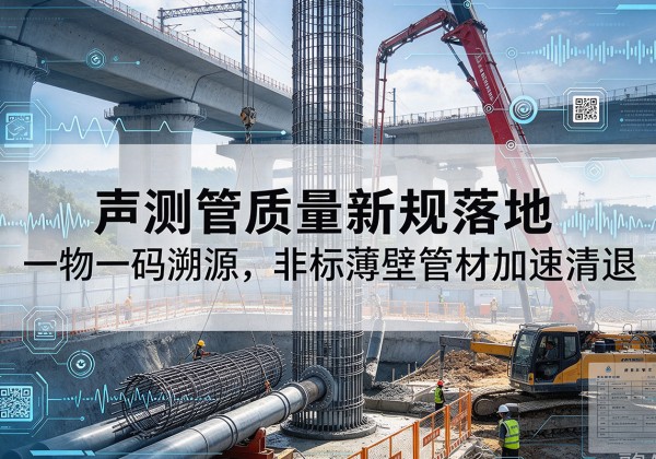 船营声测管质量新规落地，一物一码溯源，非标薄壁管材加速清退