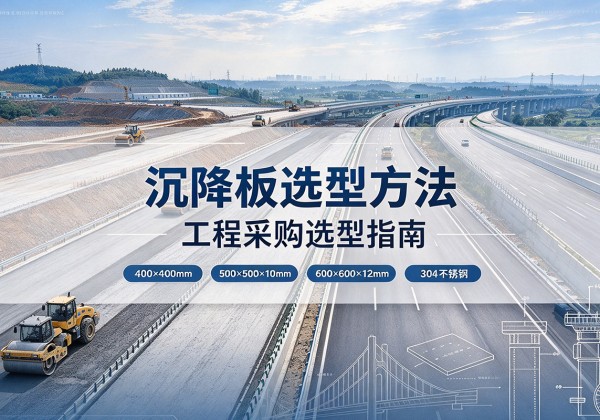船营沉降板选择方法